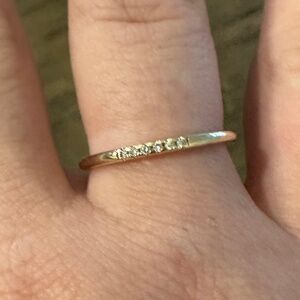 Mejuri Diamonds Line Ring